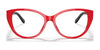Ralph Lauren RL6223B Eyeglasses | Size 55 / Shiny Opal Poppy Red №5535