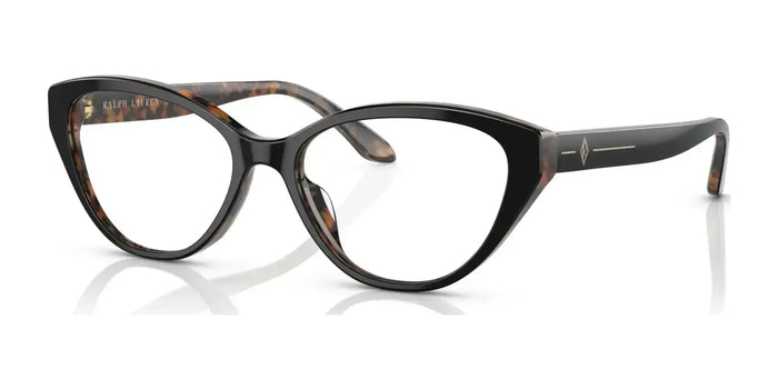 Ralph Lauren RL6228U Eyeglasses | Size 53 / Shiny Black On Jerry Havana №5260