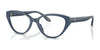 Ralph Lauren RL6228U Eyeglasses | Size 53 / Shiny Navy Opaline Blue №5377