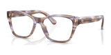 Ralph Lauren RL6230U Eyeglasses Shiny Violet Brown Havana