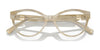 Ralph Lauren RL6238U Eyeglasses / Cream Horn №6107 / Size 52