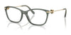 Ralph Lauren RL6247U Eyeglasses / Shiny Transparent Army Green №6216 / Size 53