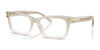 Ralph Lauren RL6255U Eyeglasses / Transparent Grey/Pink №6112 / Size 53