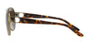 Ralph Lauren RL7047Q Sunglasses | Size 58 / Shiny Pale Gold №9116T5 / Gradient Brown (Polarized) (3P 14%)