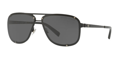 Ralph Lauren RL7055 Sunglasses Shiny Black / Dark Grey