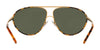 Ralph Lauren RL7066J Sunglasses | Size 62 / Shiny Gold/Antique Havana №937271 / Bottle Green (3N 9.7%)