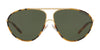 Ralph Lauren RL7066J Sunglasses | Size 62 / Shiny Gold/Antique Havana №937271 / Bottle Green (3N 9.7%)