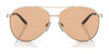 Ralph Lauren THE ANDIE RL7077 Sunglasses | Size 60 / Shiny Pale Gold / Dark Brown (2N 39.6%) №9316/3