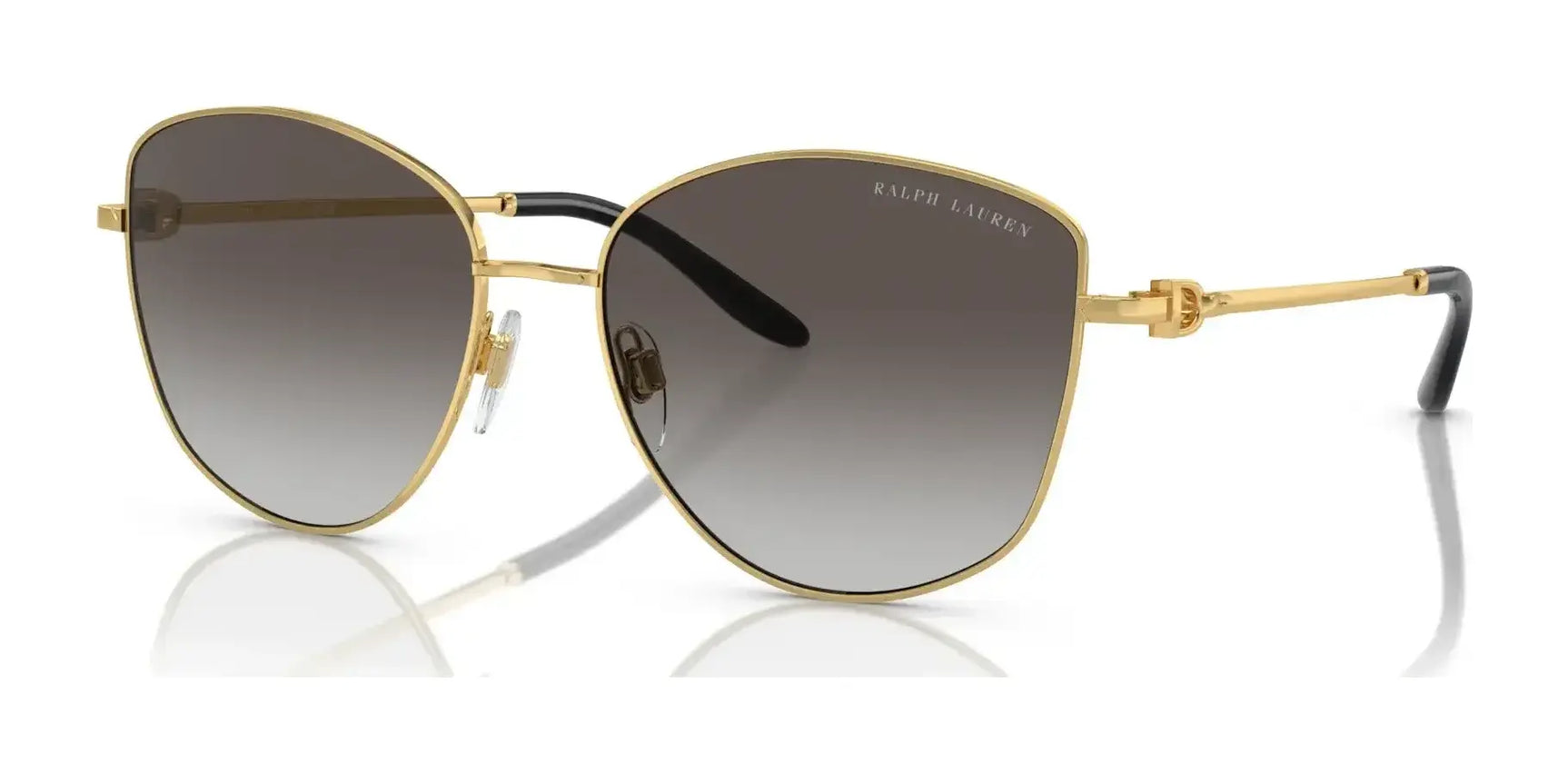 Ralph Lauren THE VIVIENNE RL7079 Sunglasses Gold / Gradient Grey