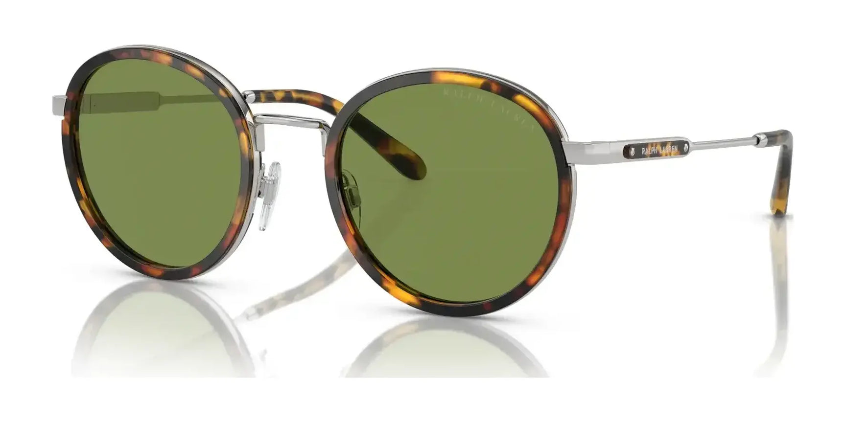 Ralph Lauren THE CLUBMAN RL7081 Sunglasses Antique Havana / Green