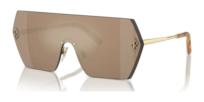 Ralph Lauren THE HARPER RL7085 Sunglasses | Size 143 / Brown / Gold Mirror / Brown / Gold Mirror (3N 12.1%) №91167P