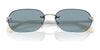 Ralph Lauren RL7089 Sunglasses | Size 59 / Shiny Silver / Azure (2N 37.3%) №900172