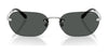 Ralph Lauren RL7089 Sunglasses | Size 59 / Shiny Silver / Azure (2N 37.3%) №900172