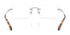 Ralph Lauren RL7089 Eyeglasses | Size 59 / Shiny Silver №9001SB