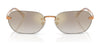Ralph Lauren RL7089 Sunglasses | Size 59 / Shiny Silver / Azure (2N 37.3%) №900172