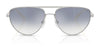 Ralph Lauren RL7090 Sunglasses | Size 59 / Shiny Silver / Brown (3N 9%) №900173