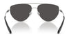 Ralph Lauren RL7090 Sunglasses | Size 59 / Shiny Silver / Brown (3N 9%) №900173