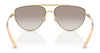 Ralph Lauren RL7090 Sunglasses | Size 59 / Shiny Silver / Brown (3N 9%) №900173
