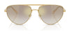 Ralph Lauren RL7090 Sunglasses | Size 59 / Shiny Silver / Brown (3N 9%) №900173