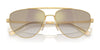 Ralph Lauren RL7090 Sunglasses | Size 59 / Shiny Silver / Brown (3N 9%) №900173