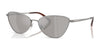 Ralph Lauren RL7093 Sunglasses | Size 60 / Shiny Gunmetal / Light Gray Mirror Silver (3N 15.6%) №90026G