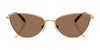Ralph Lauren RL7093 Sunglasses | Size 60 / Shiny Gold / Brown (3N 9%) №900473