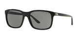 Ralph Lauren RL8142 Sunglasses Shiny Black / Grey