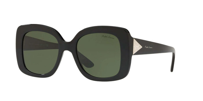 Ralph Lauren RL8169 Sunglasses / Shiny Black №500171 / Bottle Green (3N 9.4%) / Size 51