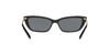 Ralph Lauren RL8173 Sunglasses / Shiny Black №50016G / Grey Mirror Black (3N 10%) / Size 55