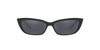 Ralph Lauren RL8173 Sunglasses / Shiny Black №50016G / Grey Mirror Black (3N 10%) / Size 55