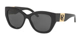 Ralph Lauren RL8175 Sunglasses Shiny Black / Dark Grey