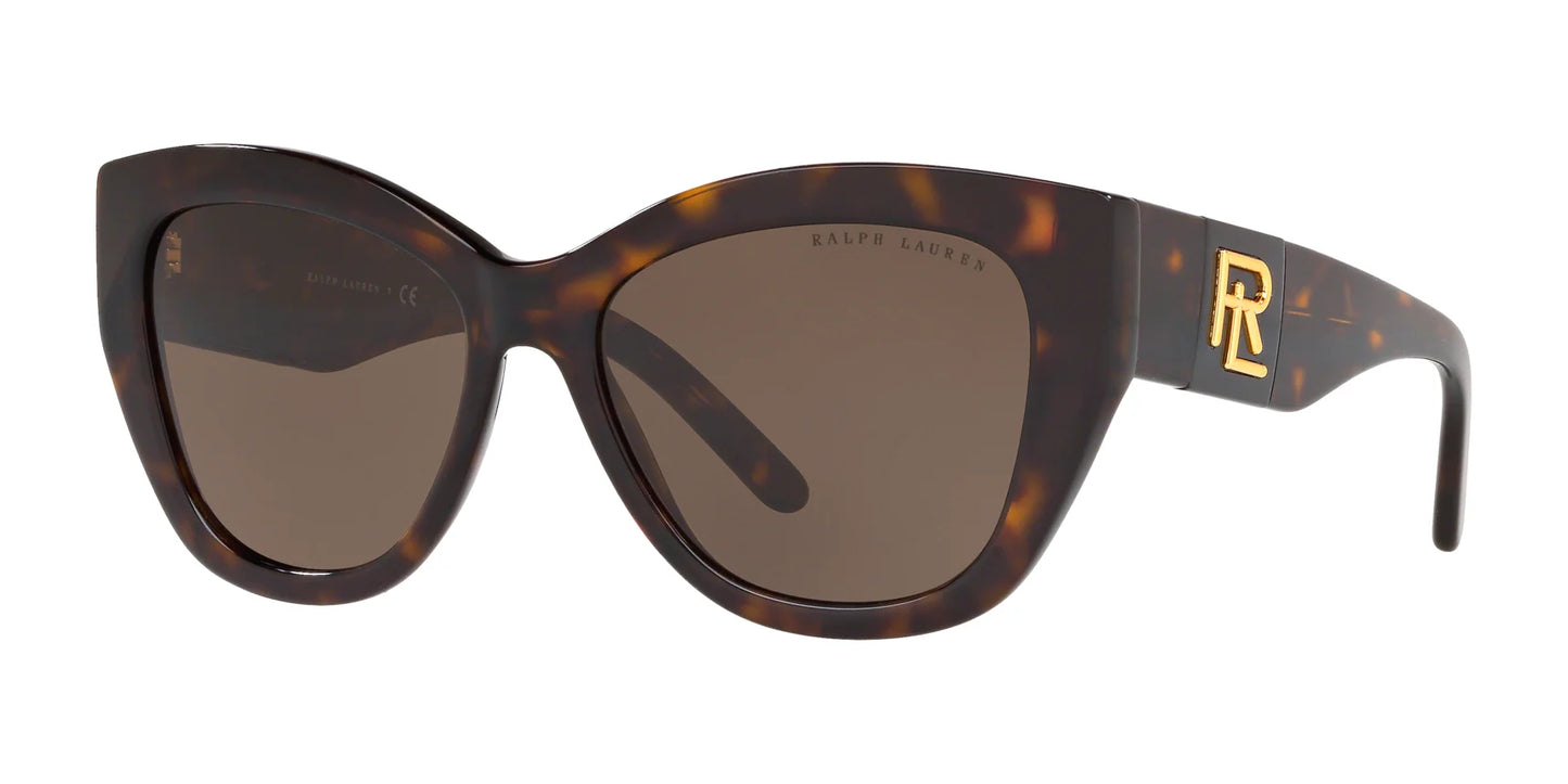 Ralph Lauren RL8175 Sunglasses Shiny Dark Havana / Brown