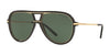 Ralph Lauren RL8177 Sunglasses | Size 58 / Shiny Black №500171 / Green (3N 12.9%)