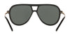 Ralph Lauren RL8177 Sunglasses | Size 58 / Shiny Black №500171 / Green (3N 12.9%)