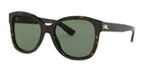 Ralph Lauren RL8180 Sunglasses Shiny Dark Havana / Green