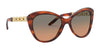 Ralph Lauren RL8184 Sunglasses | Size 56 / Shiny Striped Havana / Grey Gradient Orange (2N 26.9%) №500718