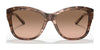 Ralph Lauren RL8187 Sunglasses | Size 56 / Shiny Brown Marble №590811 / Pink Gradient Grey (2N 32.7%)