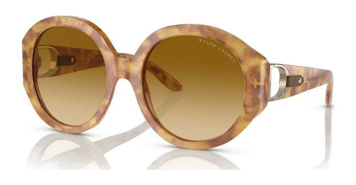 Ralph Lauren RL8188Q Sunglasses | Size 56 / Light Havana / Gradient Yellow (2N 31.6%) №60832L