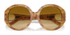 Ralph Lauren RL8188Q Sunglasses | Size 56 / Light Havana / Gradient Yellow (2N 31.6%) №60832L
