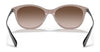 Ralph Lauren RL8198U Sunglasses | Size 55 / Shiny Mauve №599613 / Gradient Brown (3N 16%)