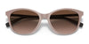 Ralph Lauren RL8198U Sunglasses | Size 55 / Shiny Mauve №599613 / Gradient Brown (3N 16%)