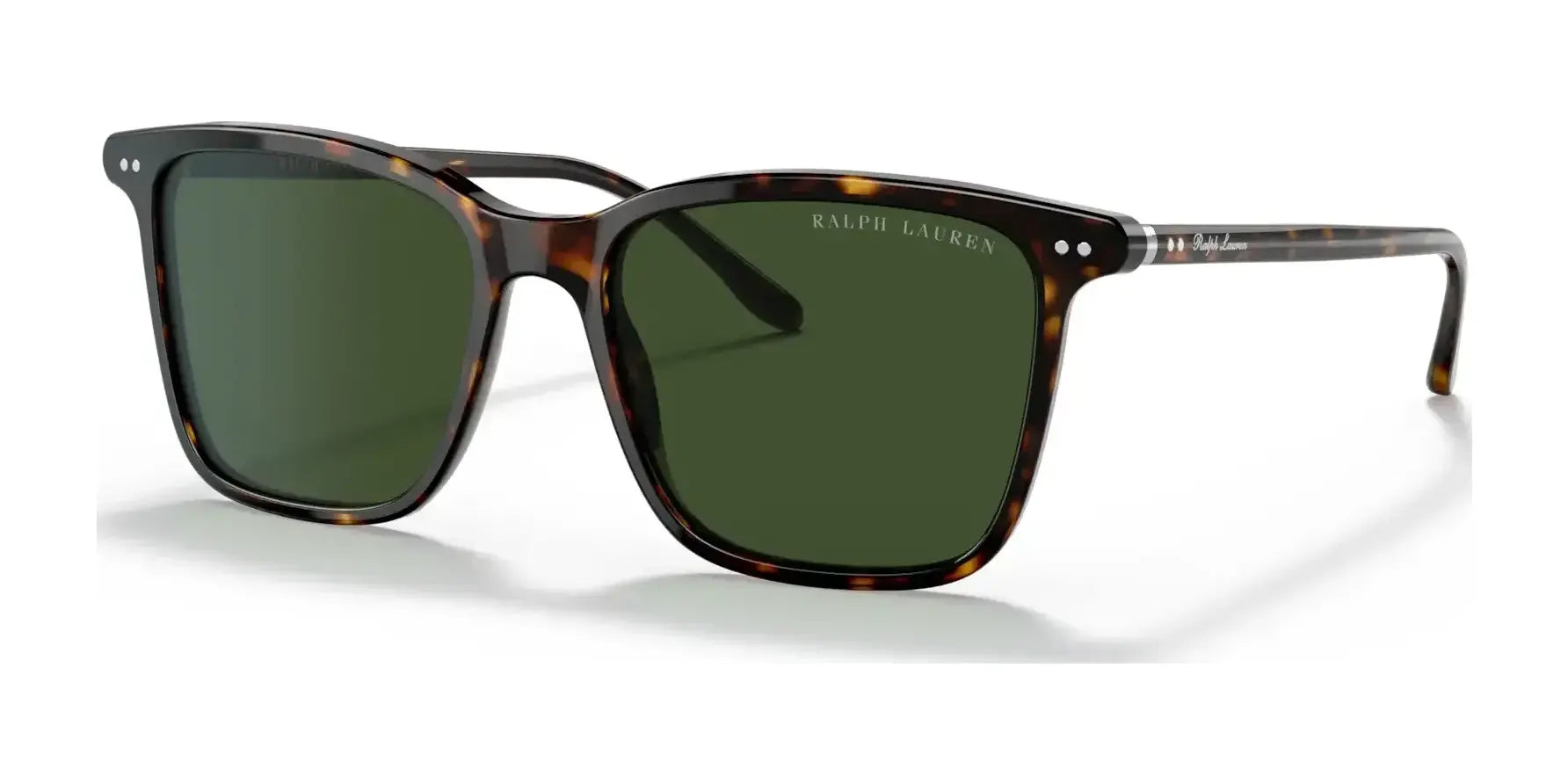 Ralph Lauren RL8199 Sunglasses Shiny Dark Havana / Bottle Green