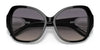 Ralph Lauren RL8202B Sunglasses | Size 57 / Shiny Black / Gradient Dark Purple/Grey (2N 20%) №5001V6