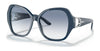 Ralph Lauren RL8202B Sunglasses | Size 57 / Shiny Navy Blue / Gradient Blue/Clear (1N 46%) №546519