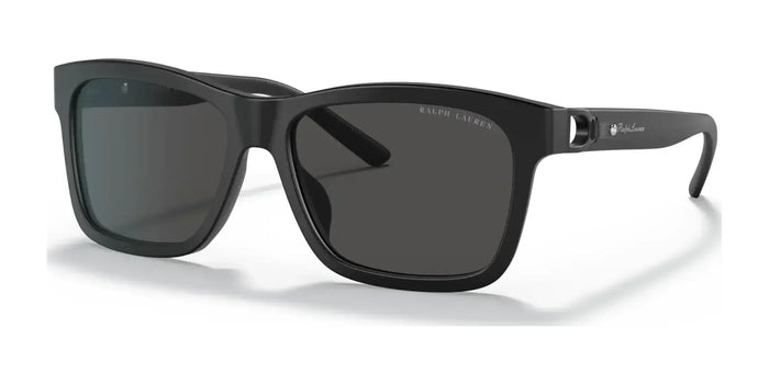 Ralph Lauren RL8203QU Sunglasses | Size 57 / Matte Black / Dark Grey (3N 10%) №537587