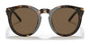 Ralph Lauren RL8204QU Sunglasses | Size 50 / Shiny Black / Dark Green (3N 9.4%) №500171