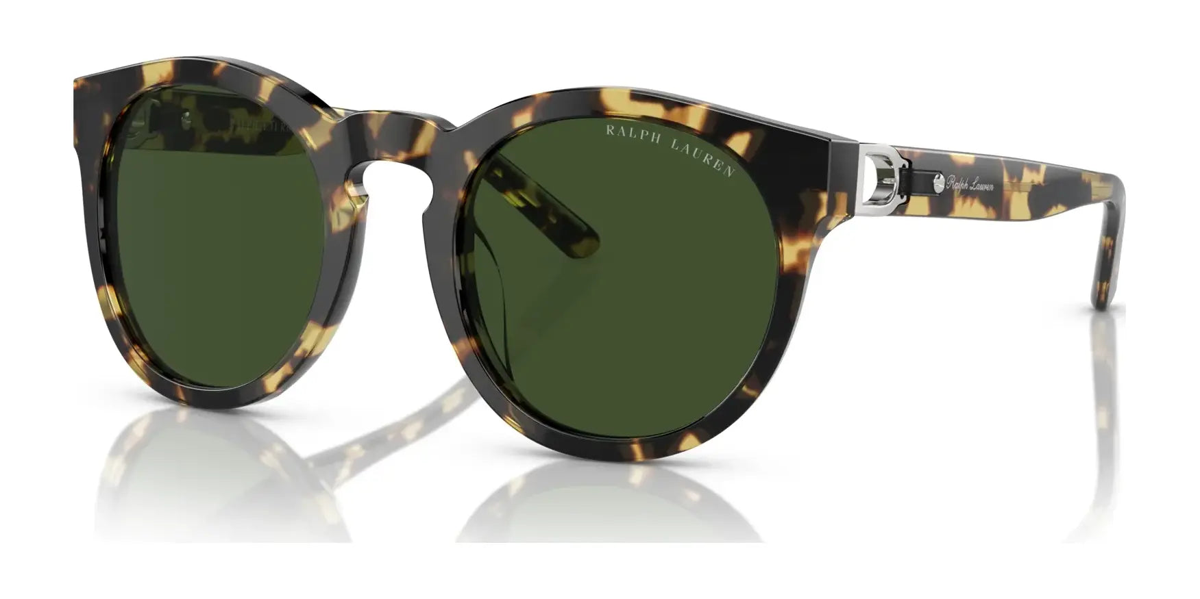 Ralph Lauren RL8204QU Sunglasses Spotty Havana / Green