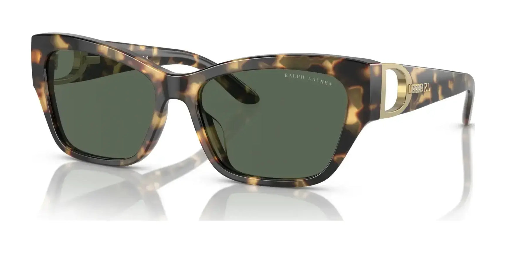 Ralph Lauren THE AUDREY RL8206U Sunglasses Havana / Green