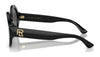 Ralph Lauren THE FARRAH RL8207U Sunglasses | Size 55 / Shiny Black / Dark Grey (3N 10%) №500187