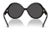 Ralph Lauren THE FARRAH RL8207U Sunglasses | Size 55 / Shiny Black / Dark Grey (3N 10%) №500187